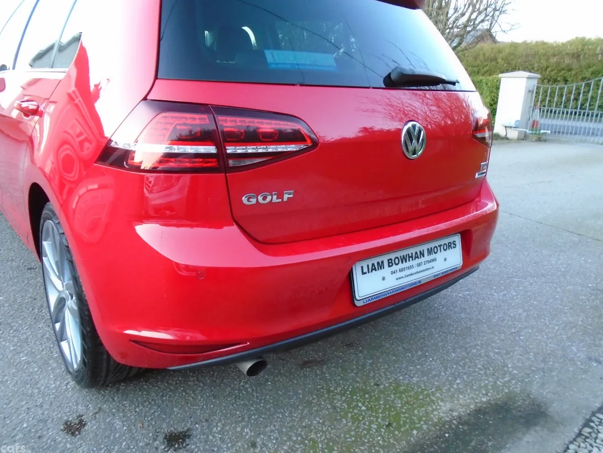 Volkswagen Golf Estate, Diesel, 2017, Red