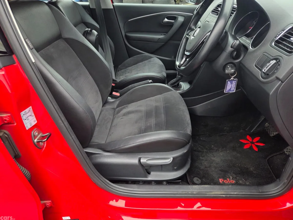Volkswagen Polo Hatchback, Petrol, 2016, Red
