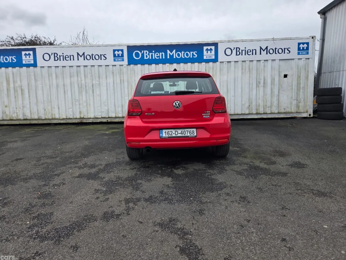 Volkswagen Polo Hatchback, Petrol, 2016, Red