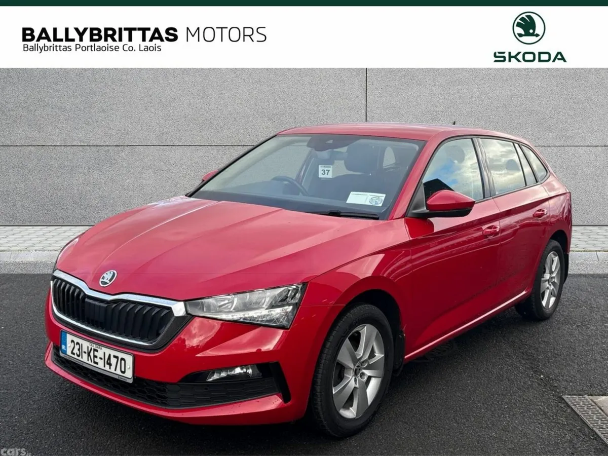 Skoda Scala Hatchback, Petrol, 2023, Red