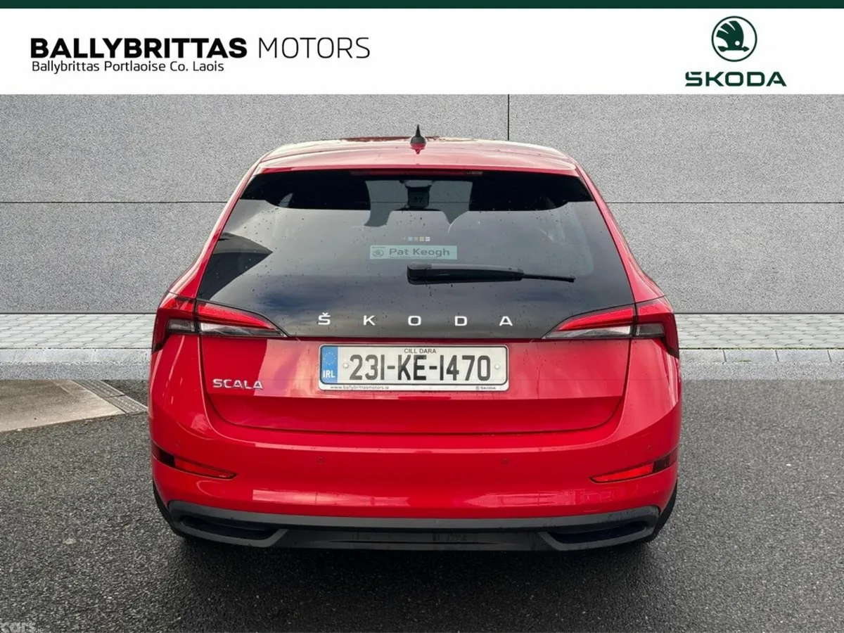 Skoda Scala Hatchback, Petrol, 2023, Red