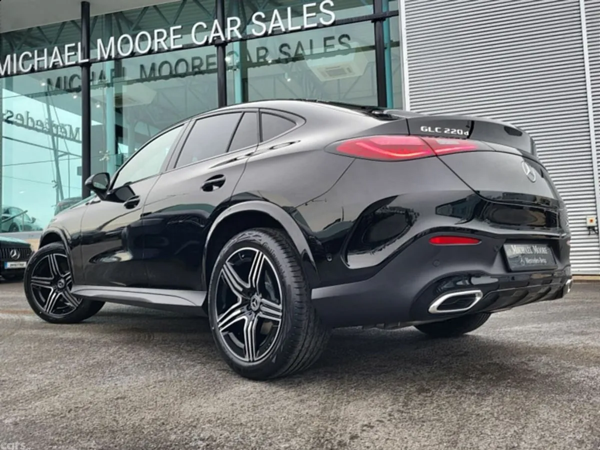 Mercedes-Benz GLC Coupe, Diesel Hybrid, 2027, Black