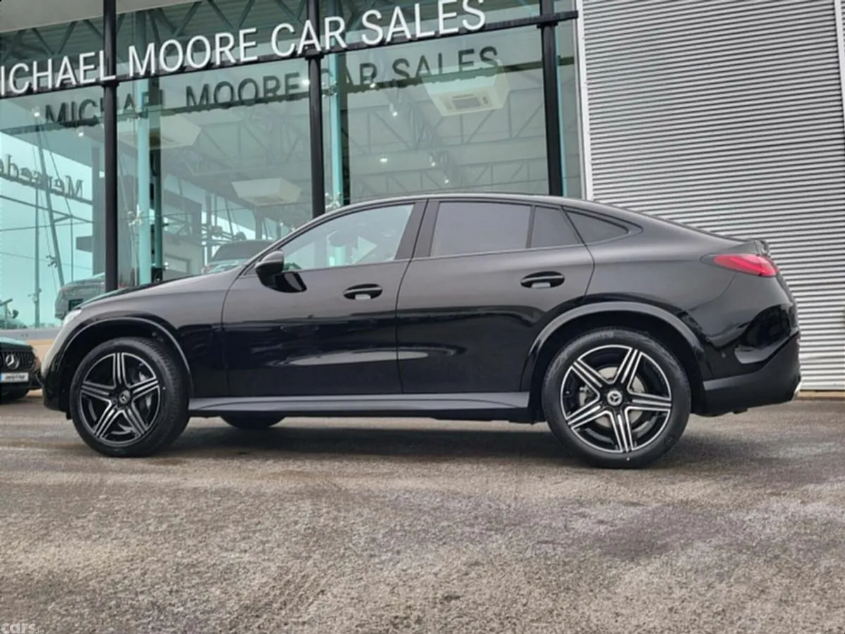 Mercedes-Benz GLC Coupe, Diesel Hybrid, 2027, Black