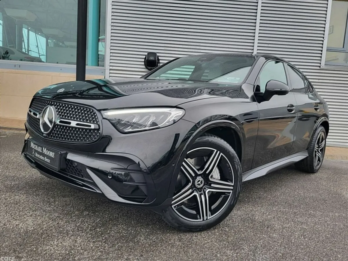 Mercedes-Benz GLC Coupe, Diesel Hybrid, 2027, Black