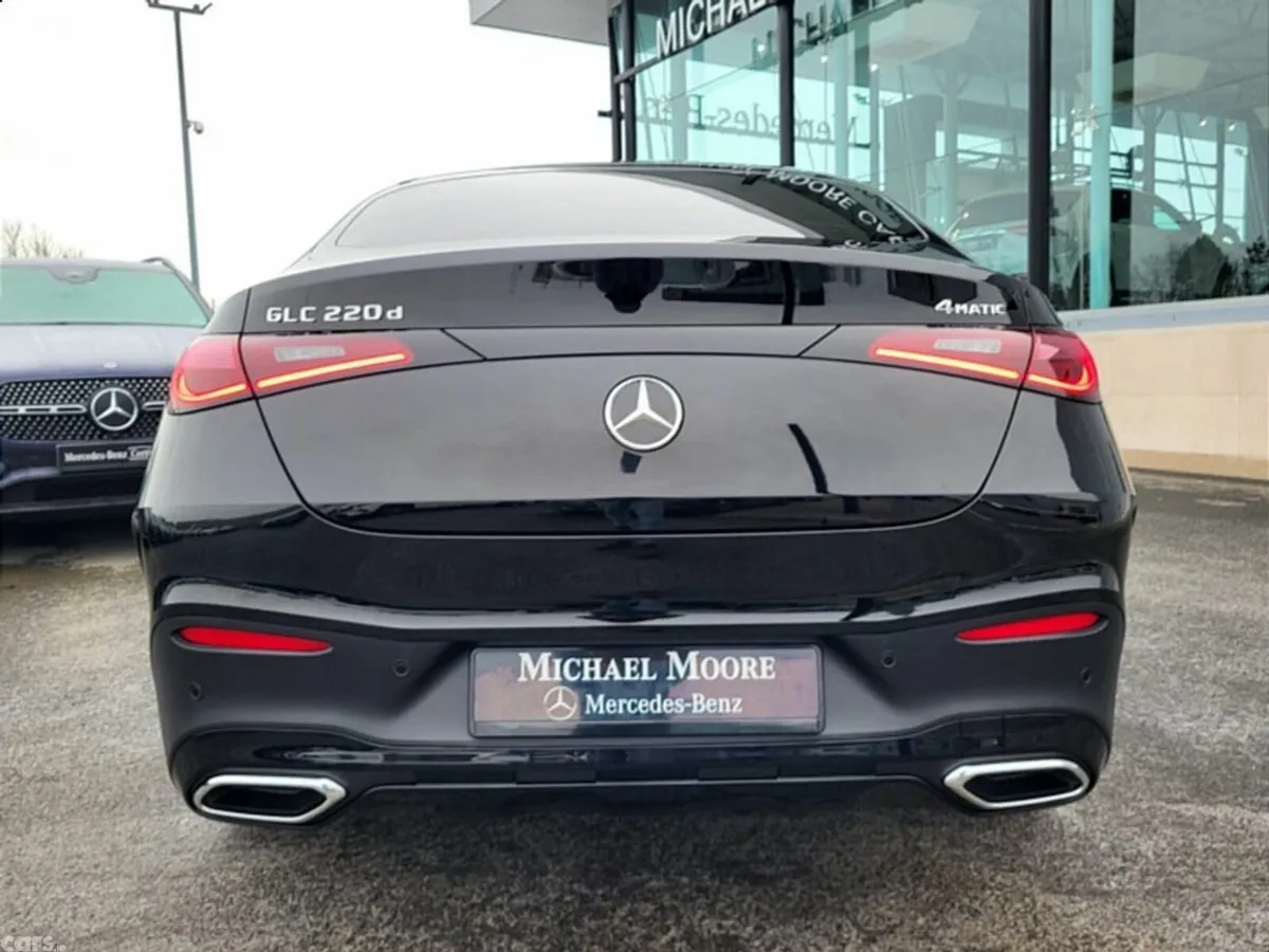 Mercedes-Benz GLC Coupe, Diesel Hybrid, 2027, Black