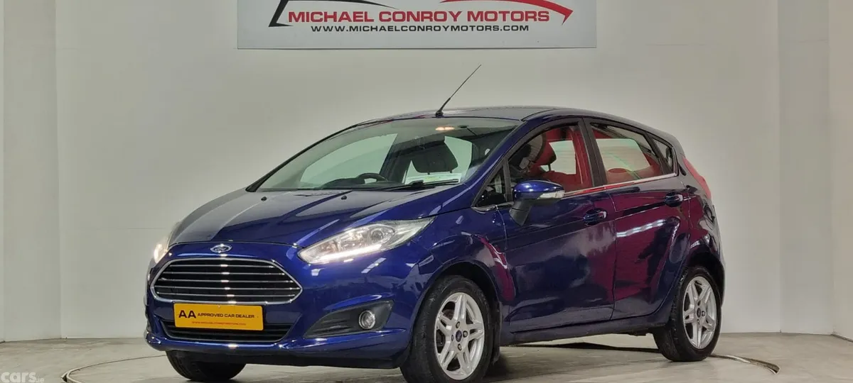 Ford Fiesta Hatchback, Diesel, 2014, Blue