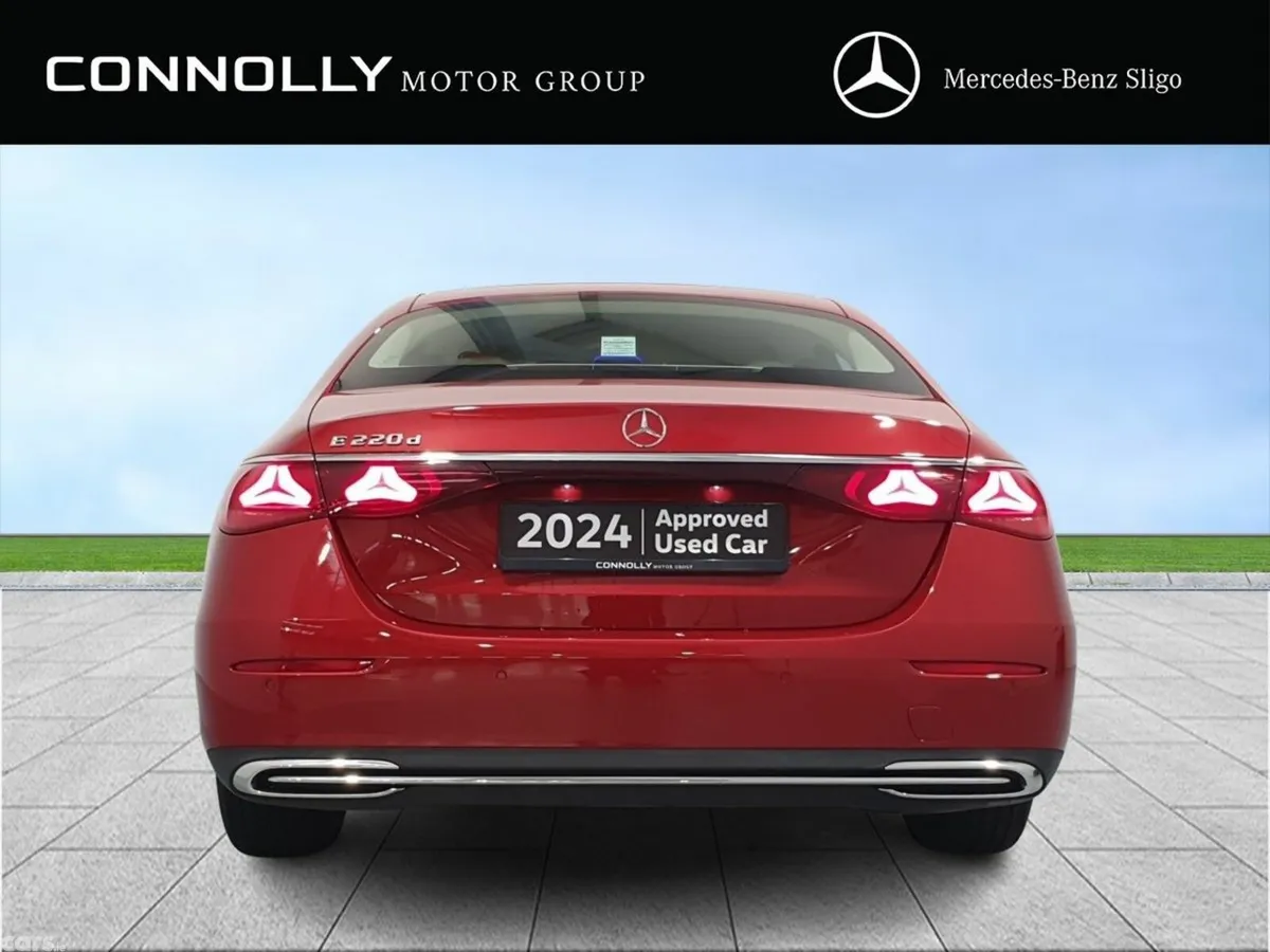 Mercedes-Benz E-Class Saloon, Diesel, 2024, Red