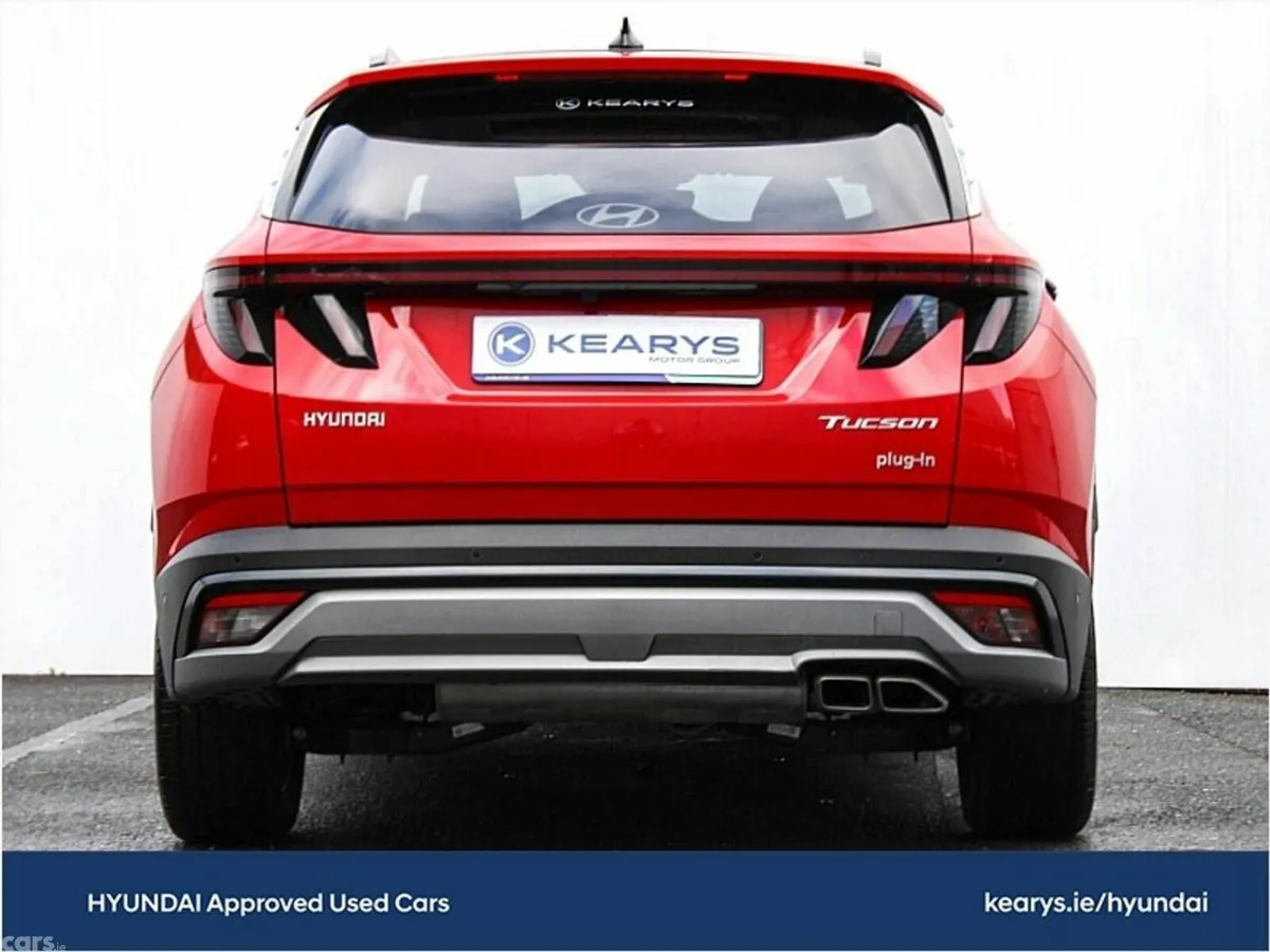 Hyundai Tucson SUV, Petrol Plug-in Hybrid, 2025, Red