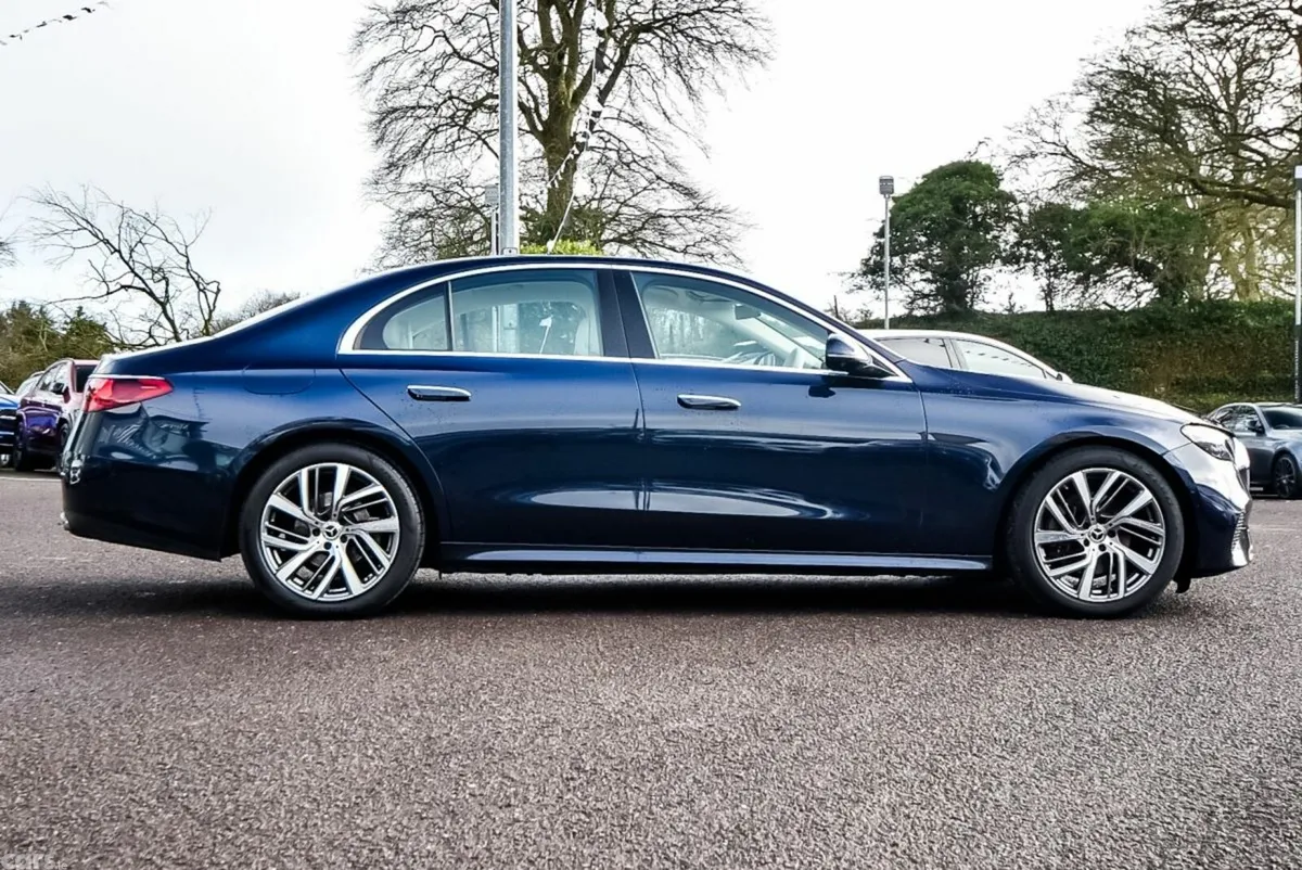 Mercedes-Benz E-Class Saloon, Diesel Hybrid, 2024, Blue