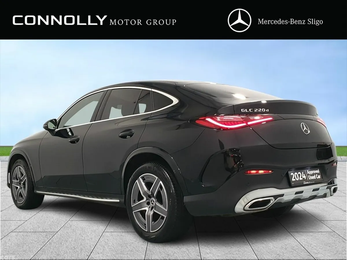 Mercedes-Benz GLC Coupe, Diesel Hybrid, 2024, Black
