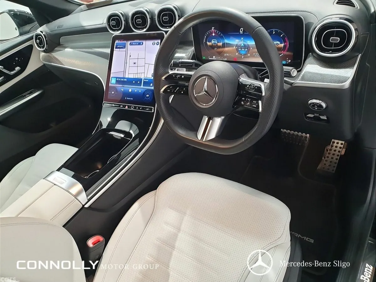 Mercedes-Benz GLC Coupe, Diesel Hybrid, 2024, Black