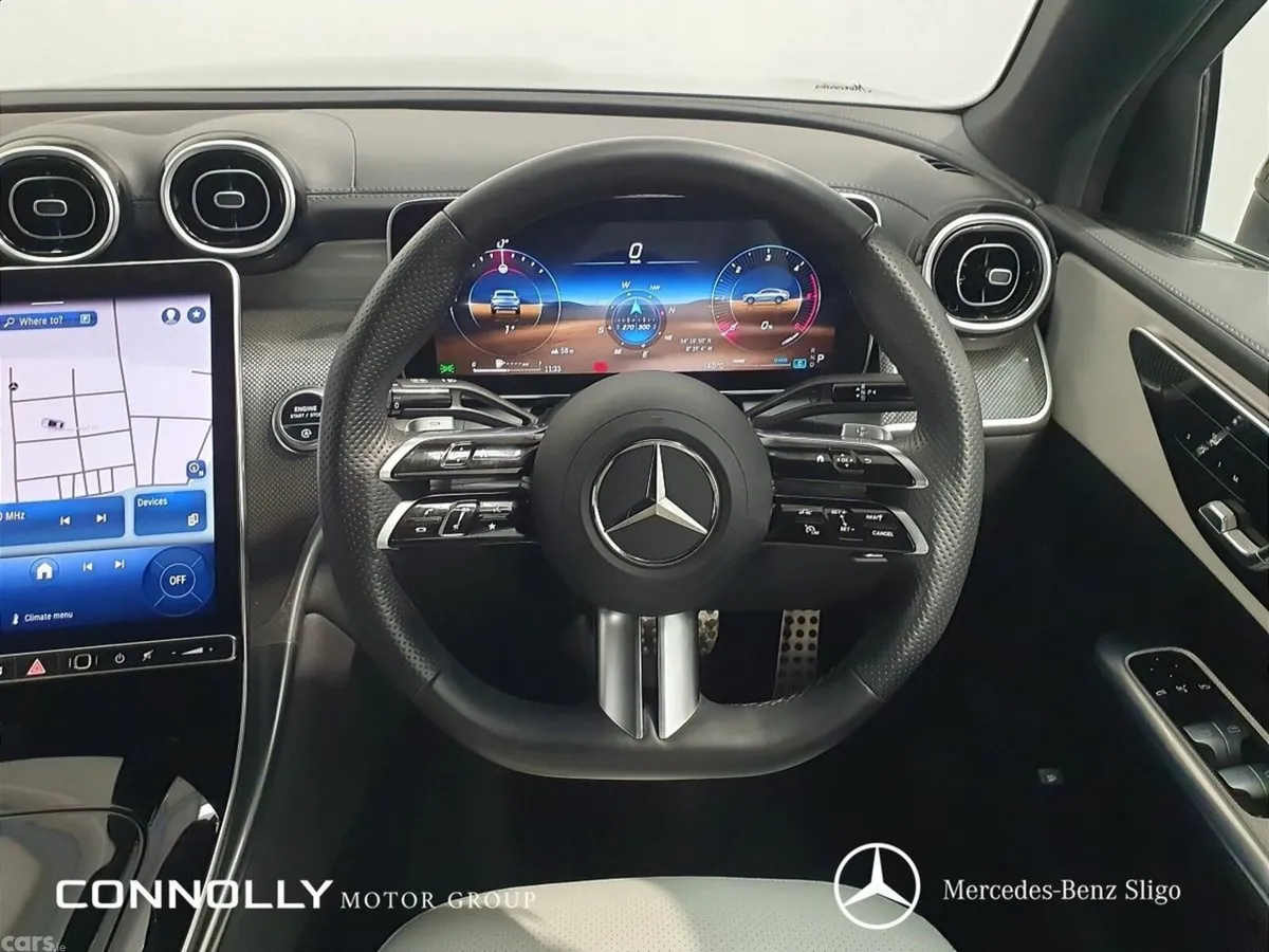 Mercedes-Benz GLC Coupe, Diesel Hybrid, 2024, Black