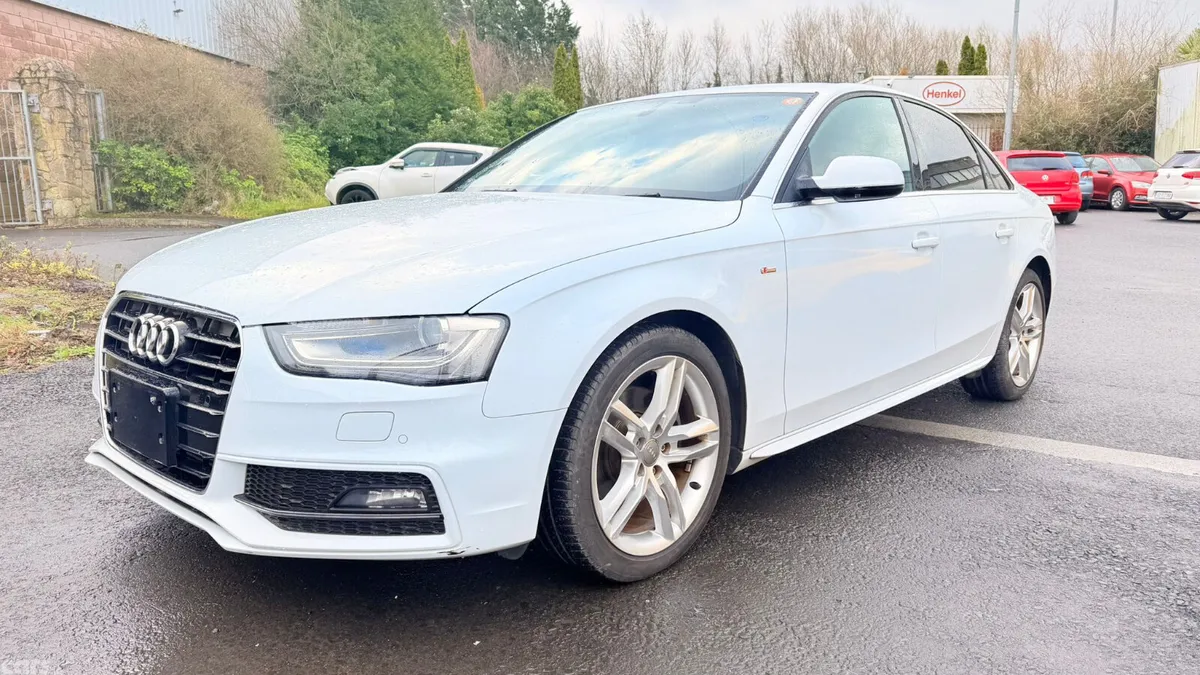 Audi A4 Saloon, Petrol, 2014, White