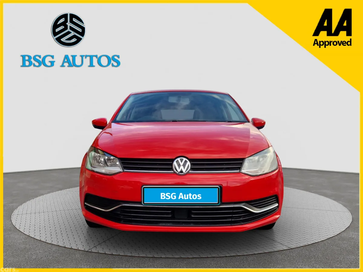 Volkswagen Polo Hatchback, Petrol, 2016, Red