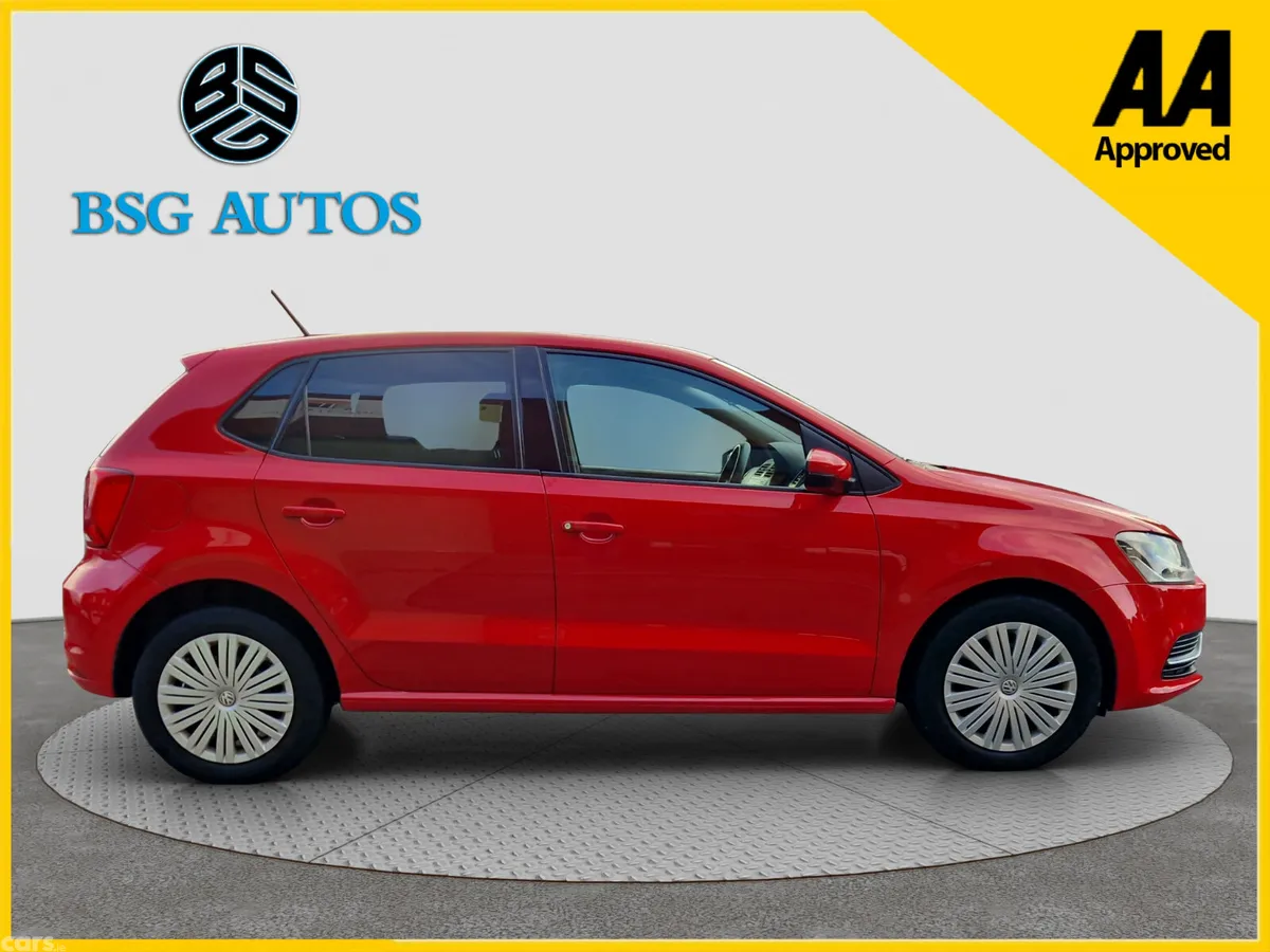 Volkswagen Polo Hatchback, Petrol, 2016, Red