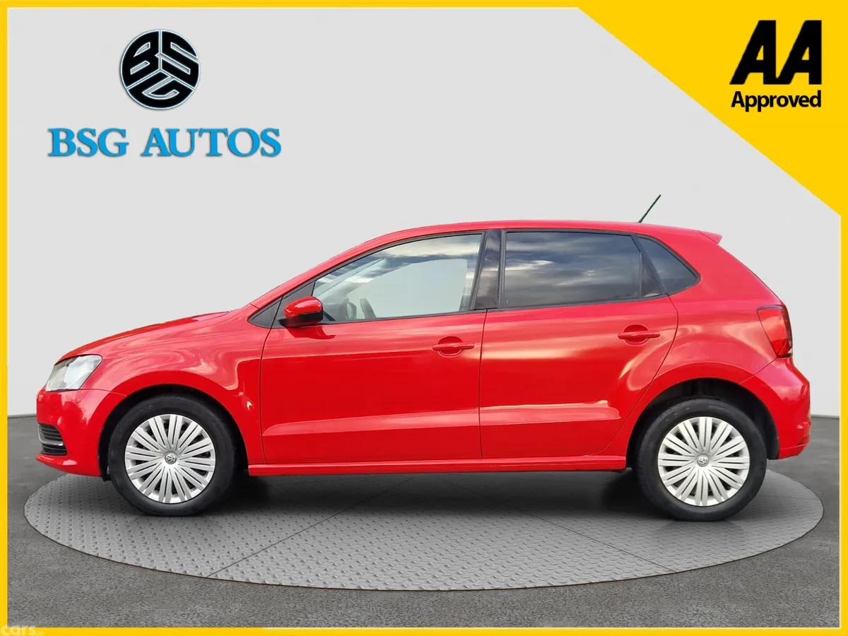 Volkswagen Polo Hatchback, Petrol, 2016, Red