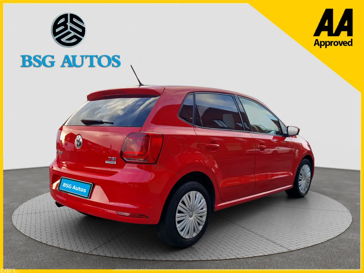 Volkswagen Polo Hatchback, Petrol, 2016, Red