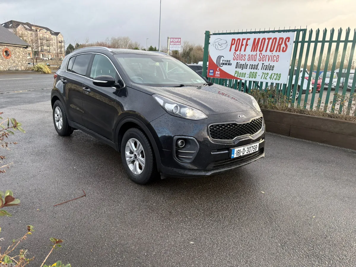 Kia Sportage SUV, Diesel, 2018, Black
