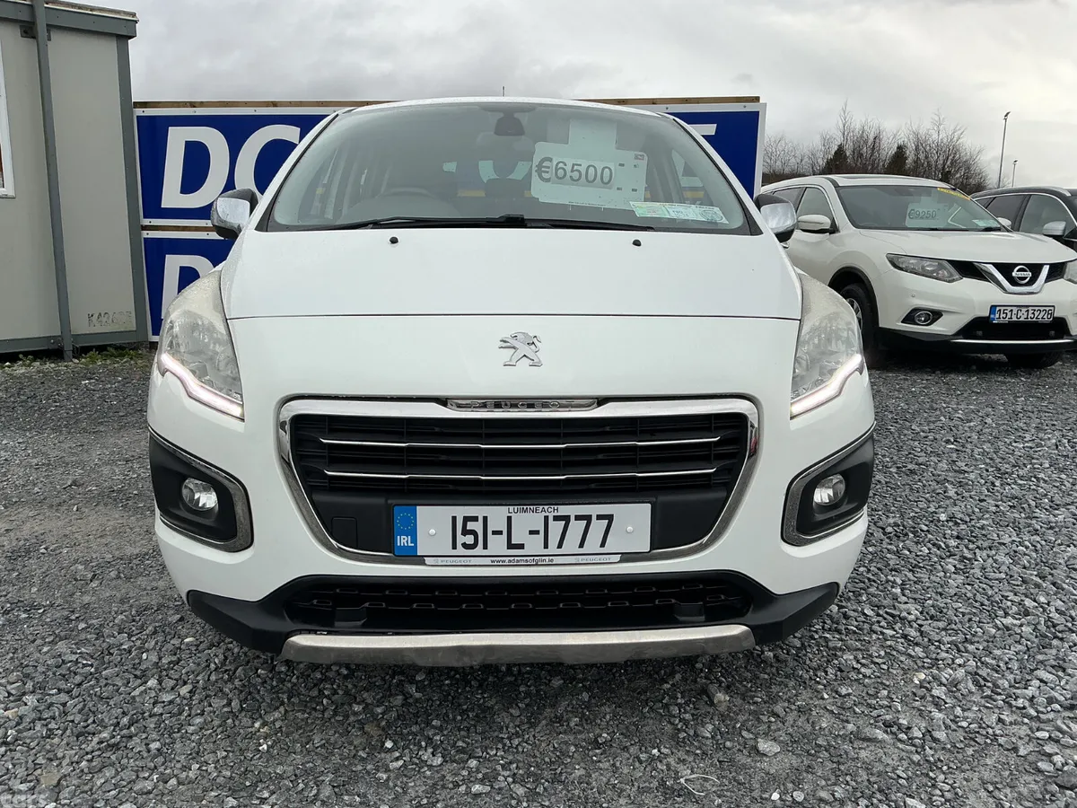 Peugeot 3008 SUV, Diesel, 2015, White
