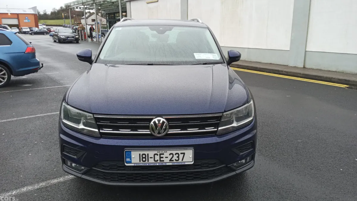 Volkswagen Tiguan SUV, Diesel, 2018, Blue