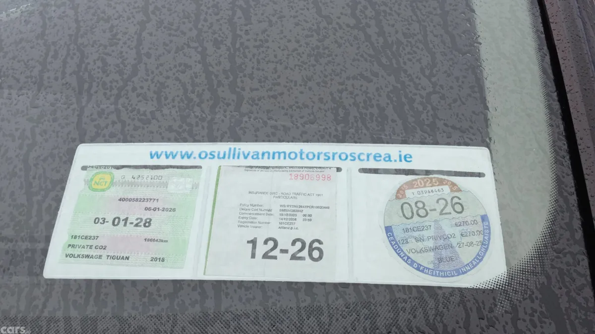 Volkswagen Tiguan SUV, Diesel, 2018, Blue
