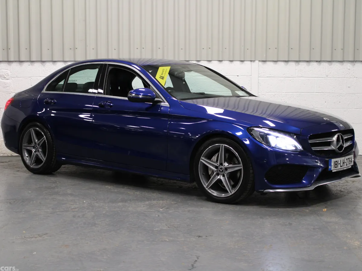 Mercedes-Benz C-Class Saloon, Diesel, 2018, Blue