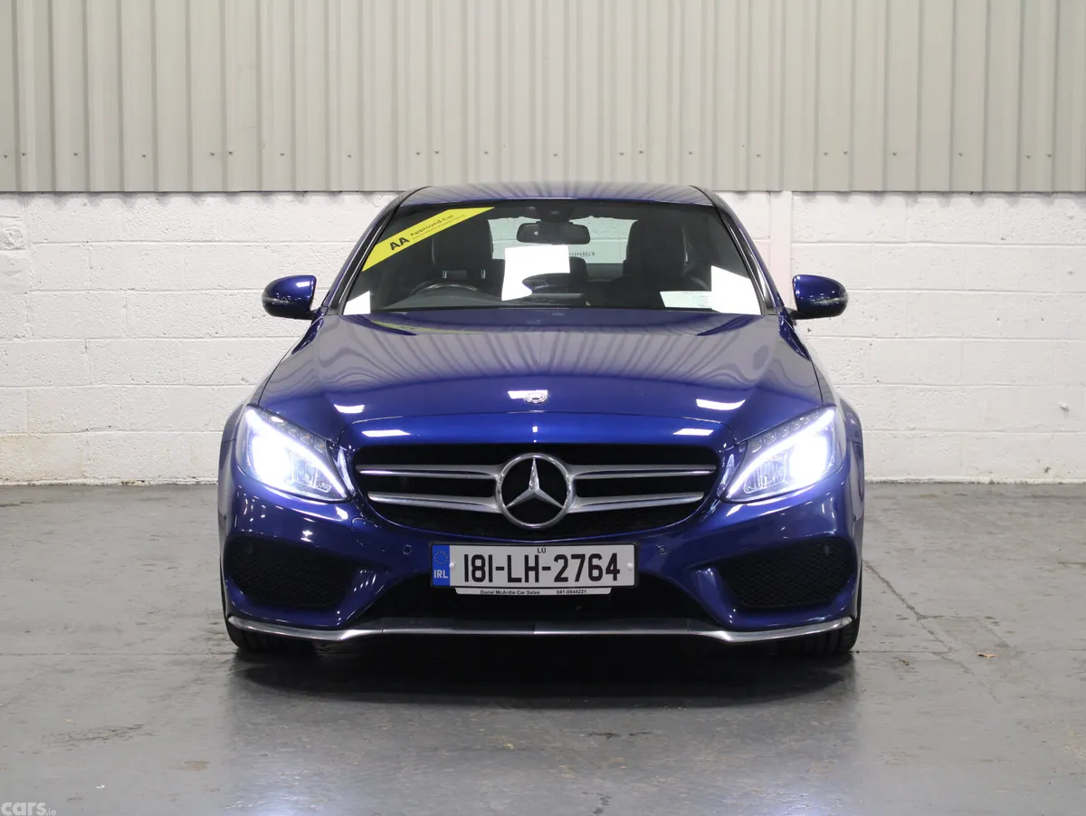 Mercedes-Benz C-Class Saloon, Diesel, 2018, Blue