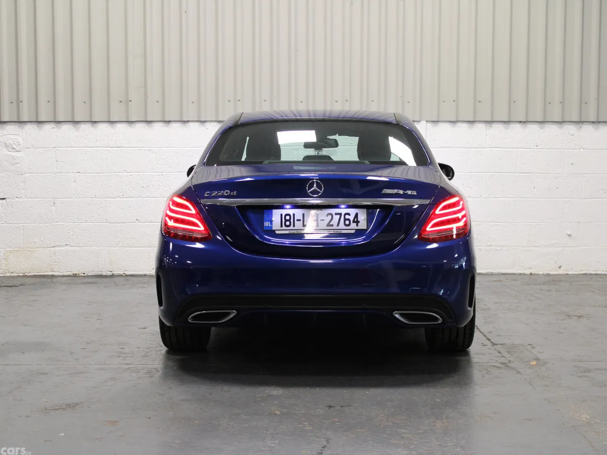 Mercedes-Benz C-Class Saloon, Diesel, 2018, Blue