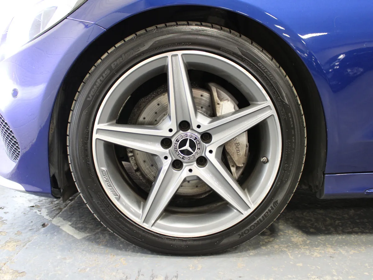 Mercedes-Benz C-Class Saloon, Diesel, 2018, Blue