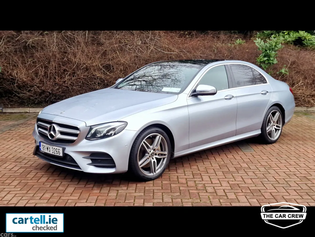 Mercedes-Benz E-Class Saloon, Petrol Plug-in Hybrid, 2018, Silver