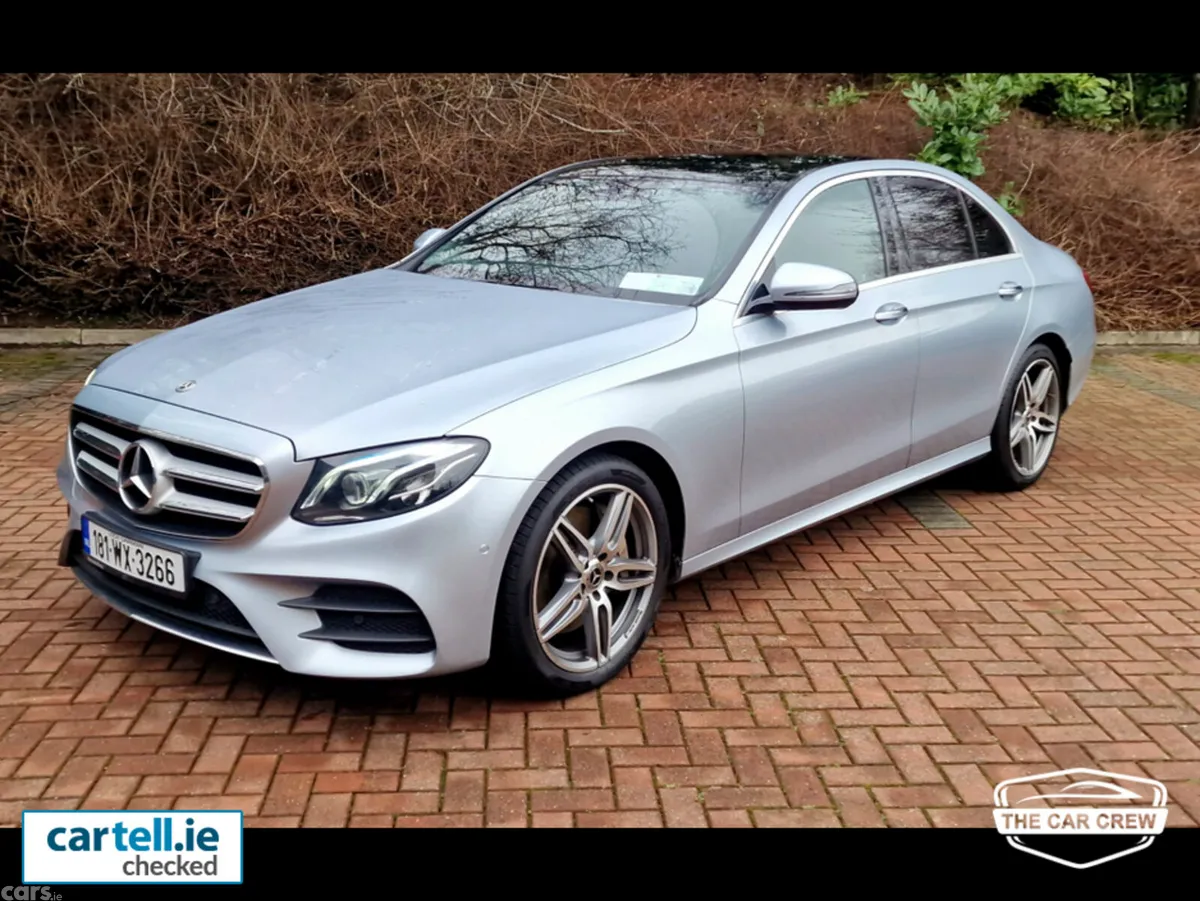 Mercedes-Benz E-Class Saloon, Petrol Plug-in Hybrid, 2018, Silver