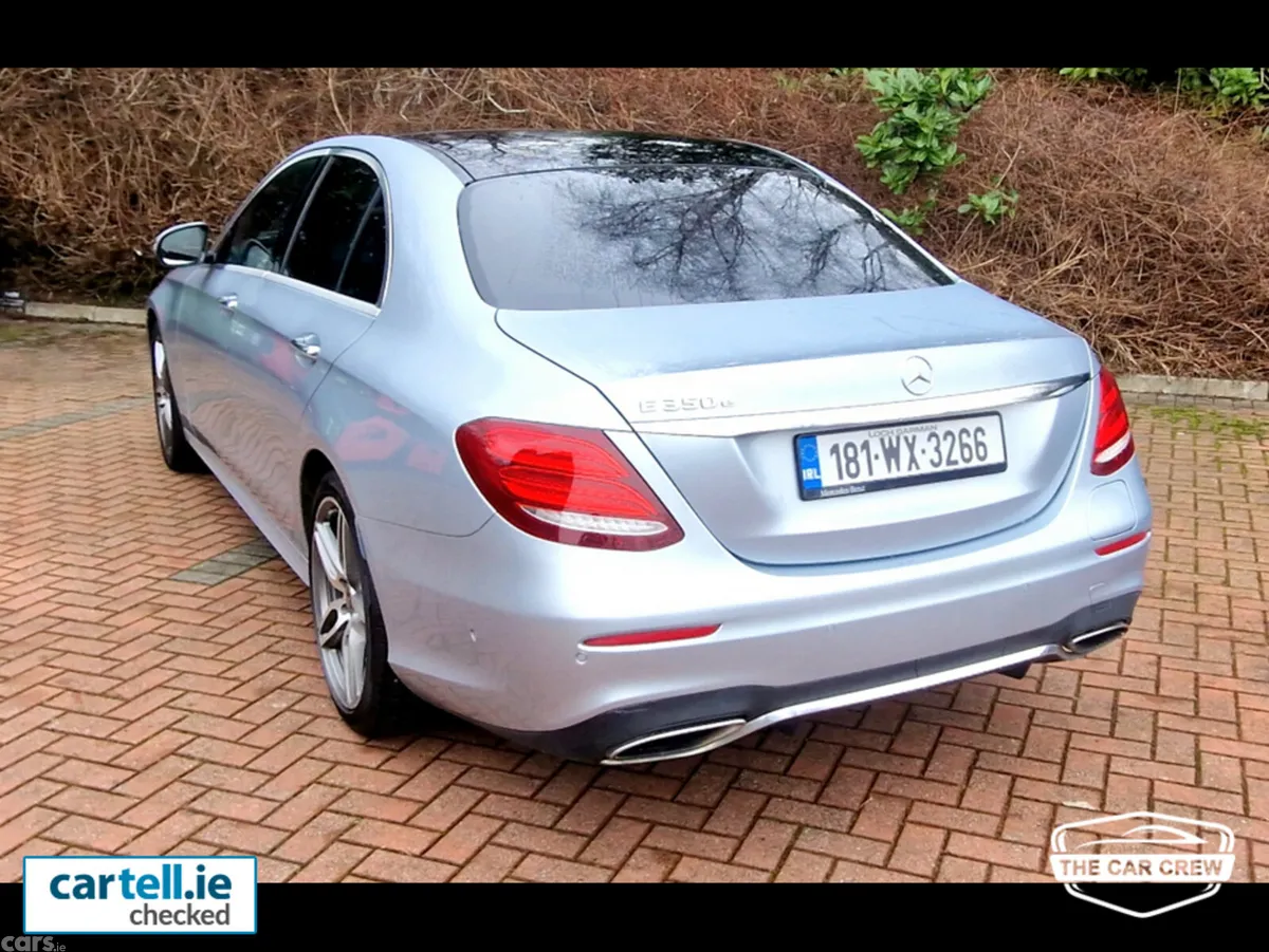Mercedes-Benz E-Class Saloon, Petrol Plug-in Hybrid, 2018, Silver
