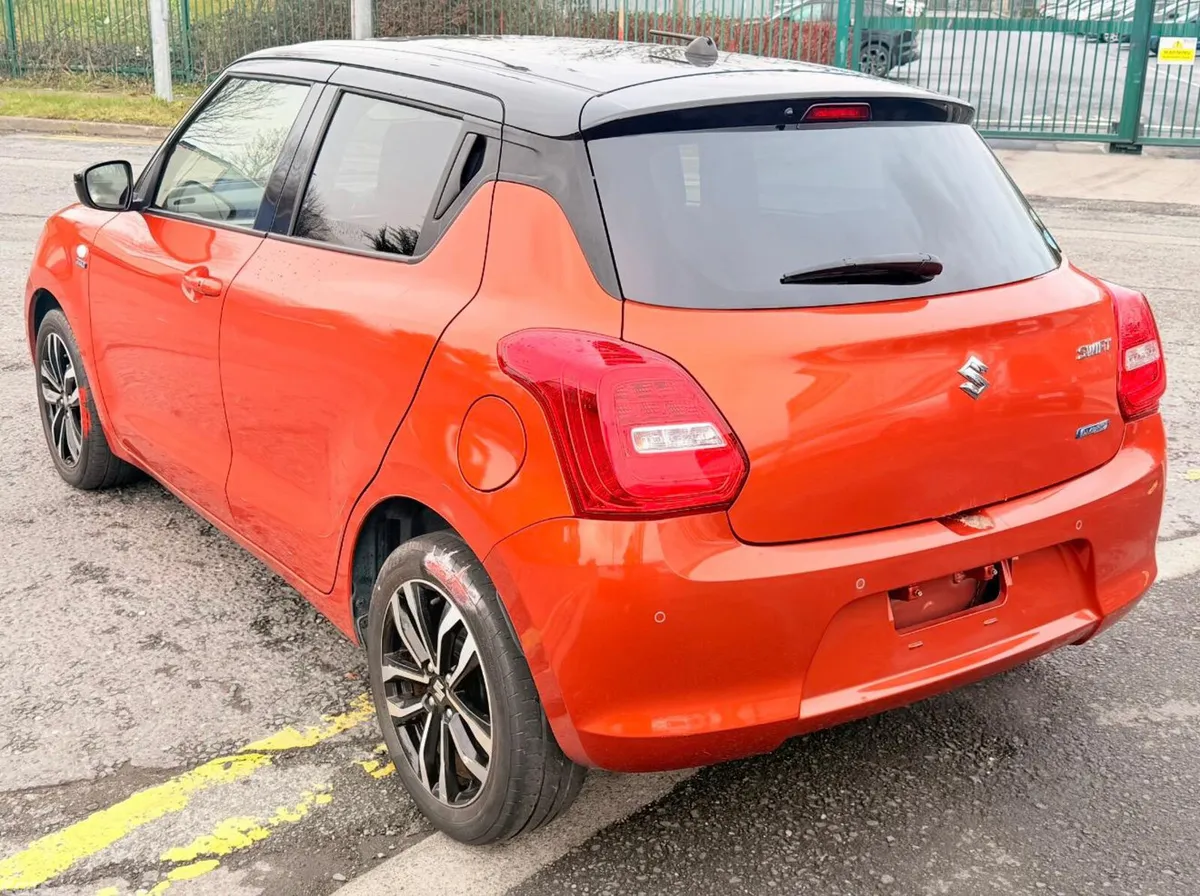 Suzuki Swift Hatchback, Petrol Hybrid, 2020, Orange