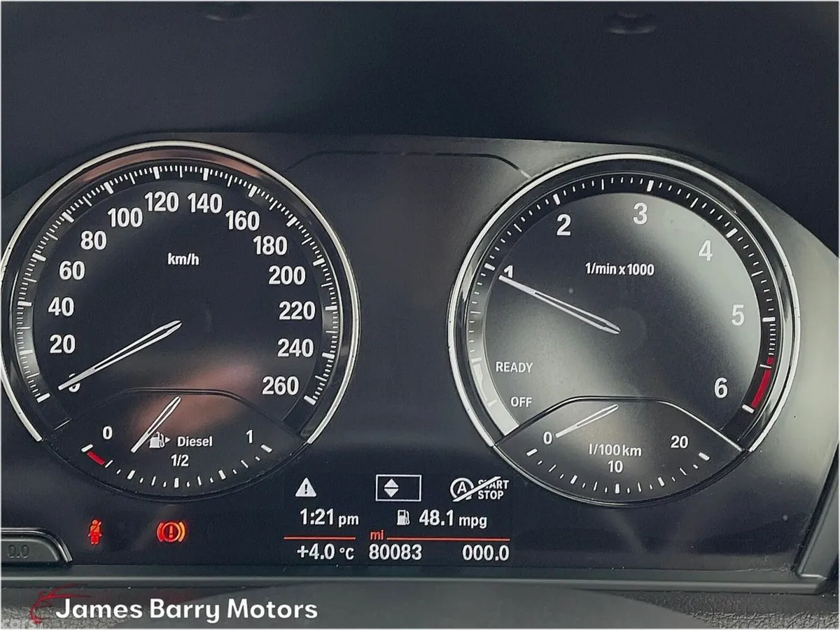 BMW 1-Series Hatchback, Diesel, 2018, Red
