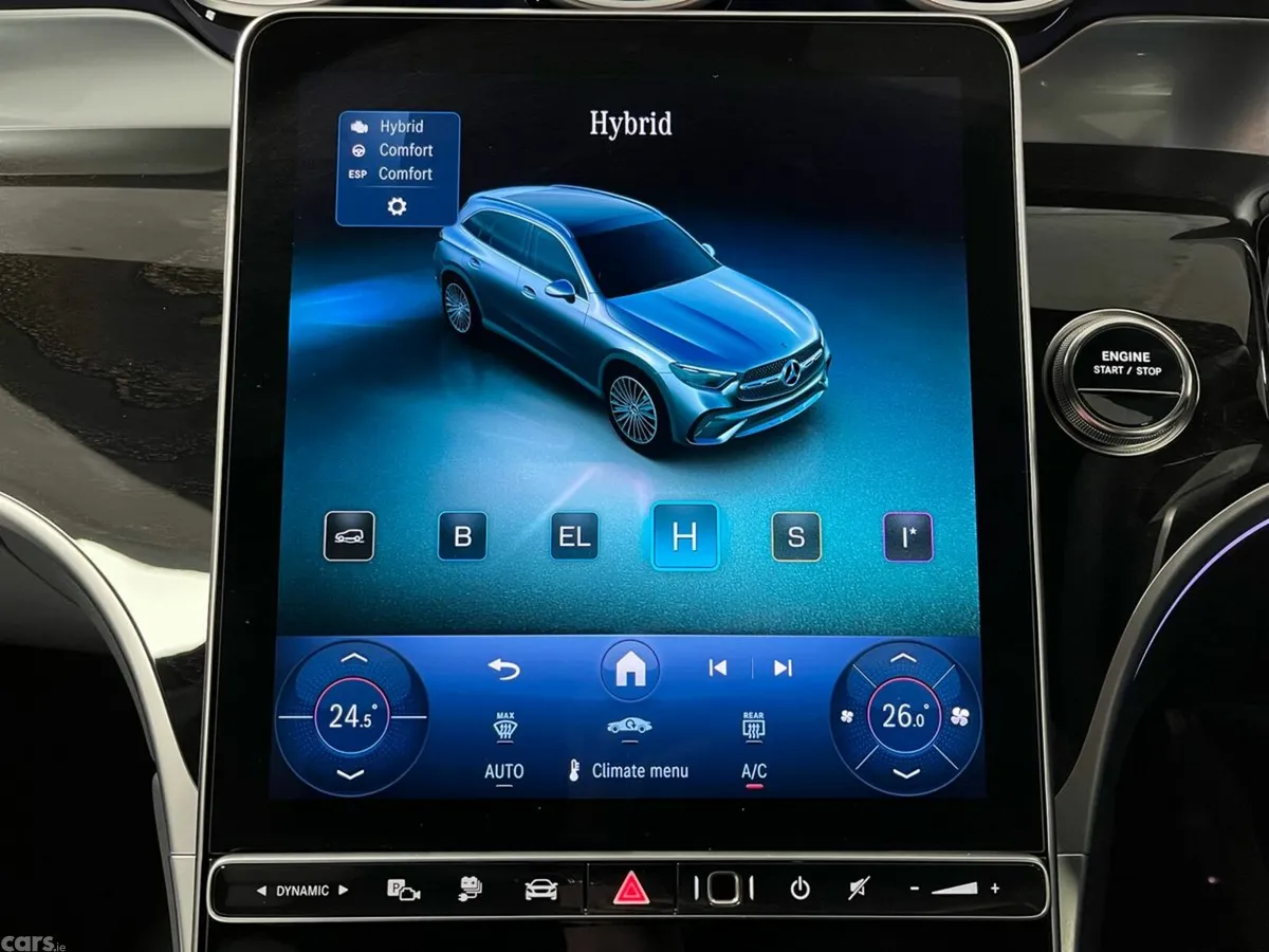 Mercedes-Benz GLC SUV, Petrol Plug-in Hybrid, 2026, Black