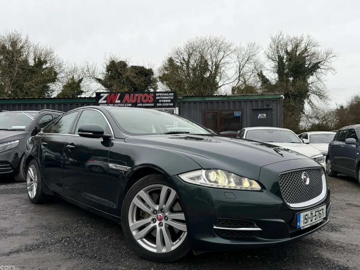 Jaguar XJ Saloon, Diesel, 2015, Green