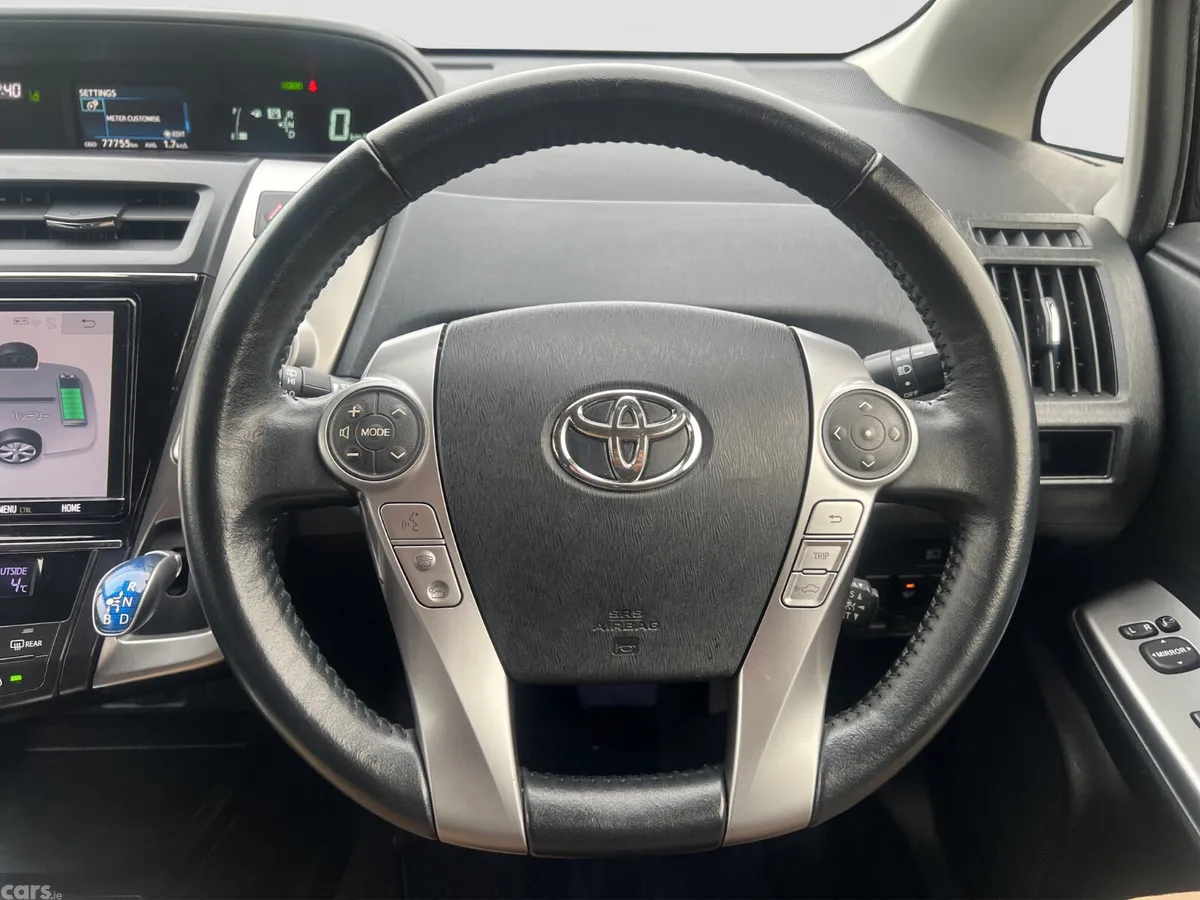 Toyota Prius MPV, Petrol Hybrid, 2019, Black