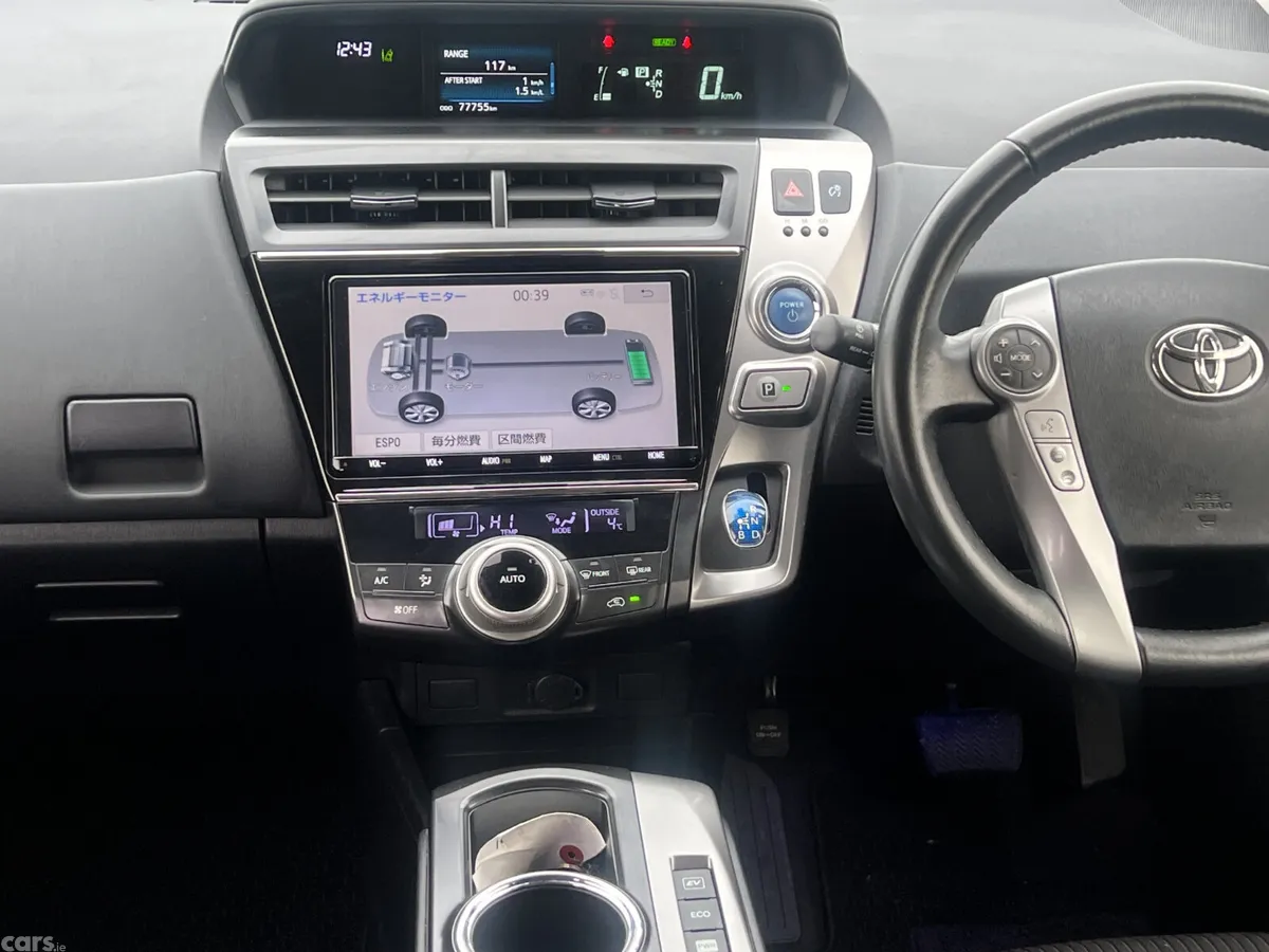 Toyota Prius MPV, Petrol Hybrid, 2019, Black