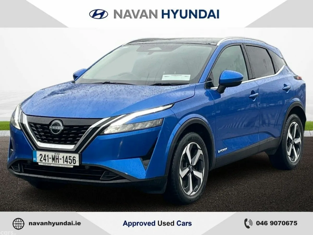 Nissan Qashqai MPV, Petrol Hybrid, 2024, Blue
