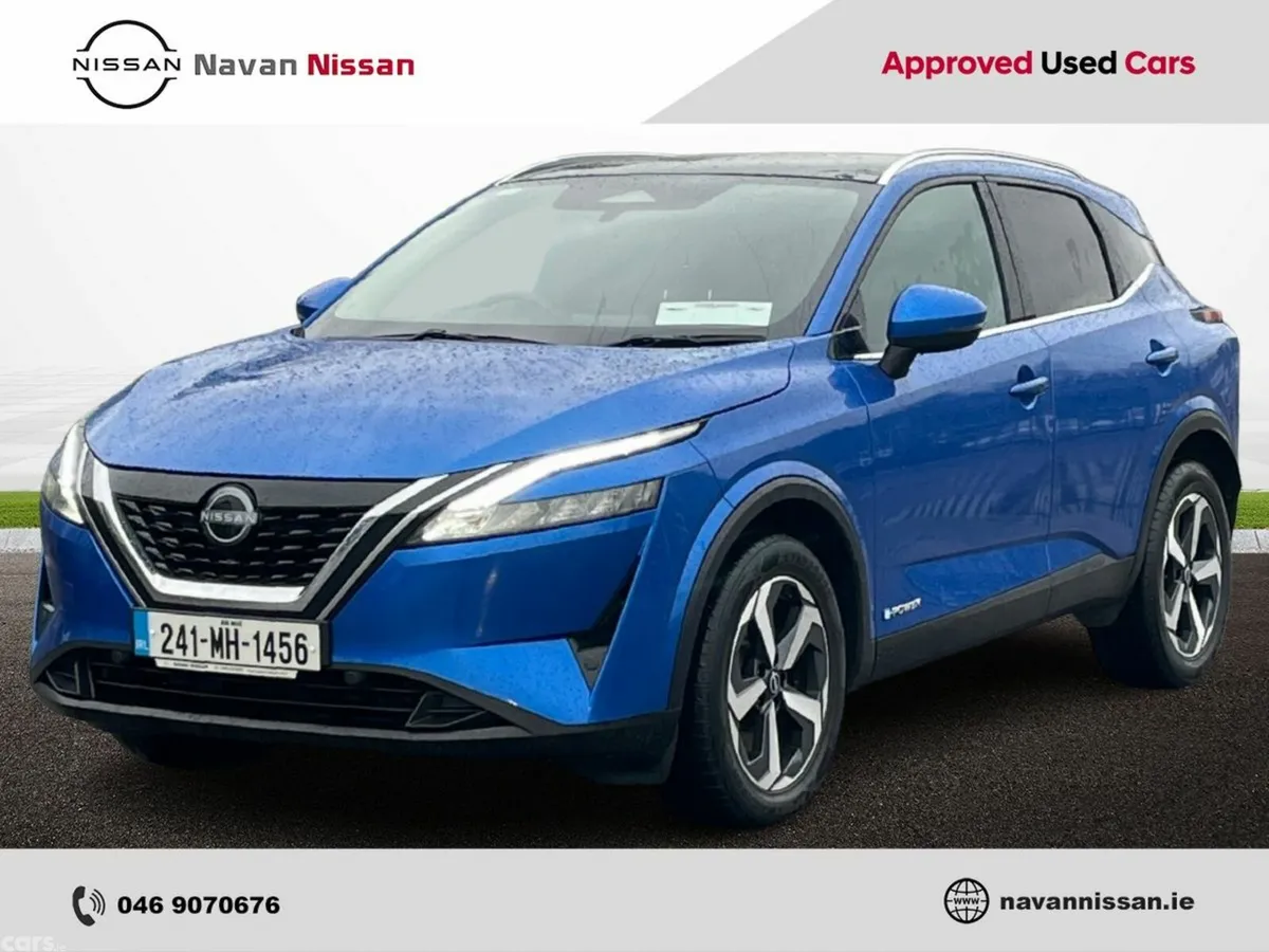 Nissan Qashqai MPV, Petrol Hybrid, 2024, Blue