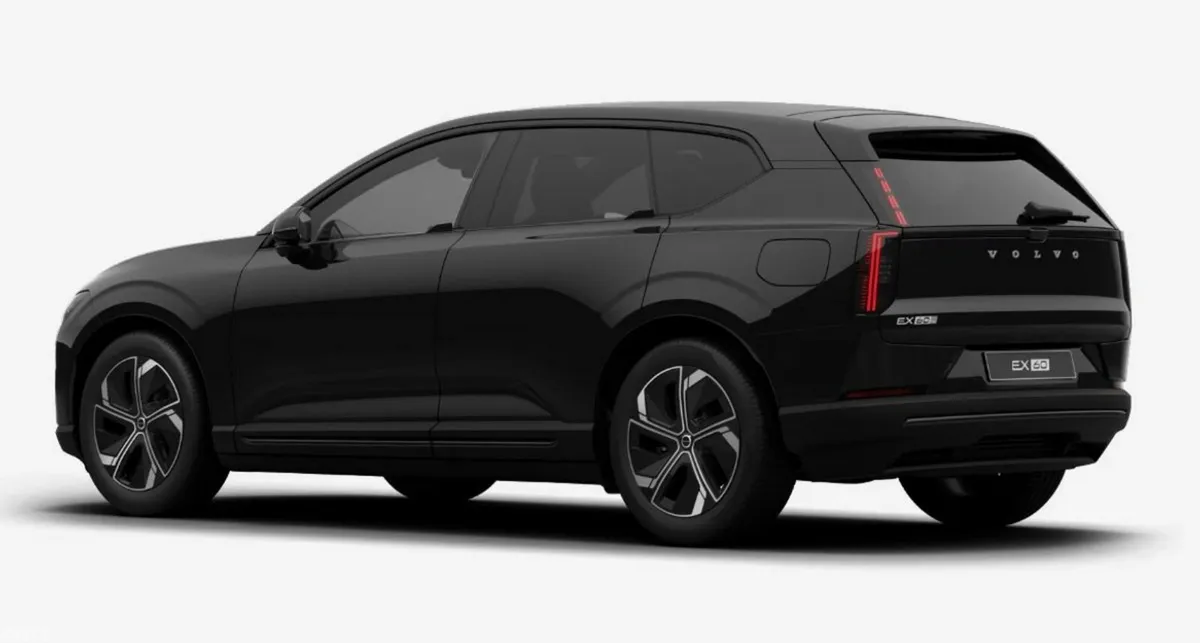 Volvo EX60 SUV, Electric, 2027, Black