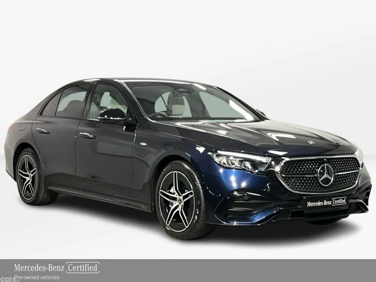 Mercedes-Benz E-Class Saloon, Diesel Plug-in Hybrid, 2025, Blue