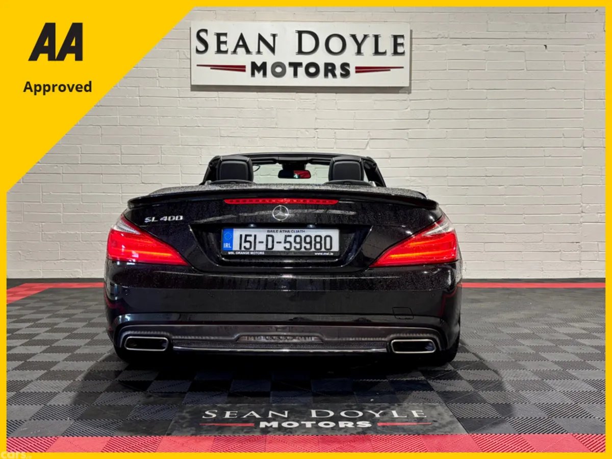 Mercedes-Benz SL-Class Convertible, Petrol, 2015, Black