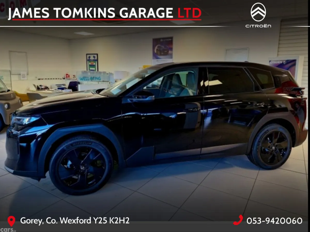 Citroen C5 Aircross SUV, Petrol Hybrid, 2026, Black