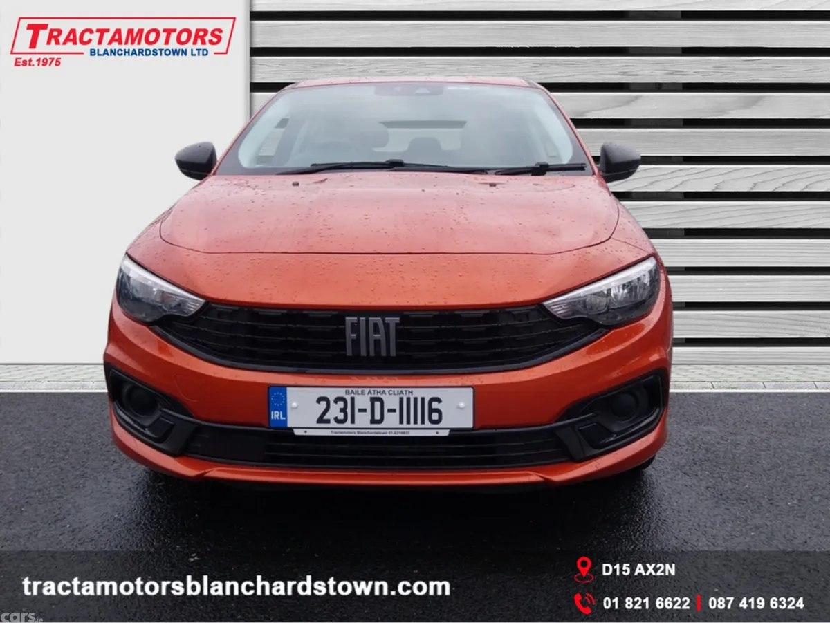 Fiat Tipo Hatchback, Petrol, 2023, Orange