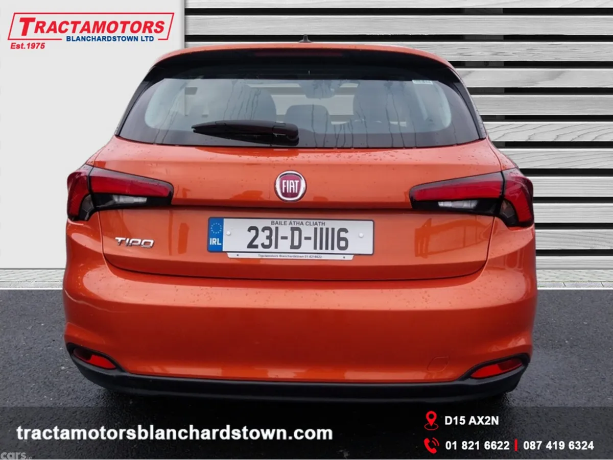 Fiat Tipo Hatchback, Petrol, 2023, Orange