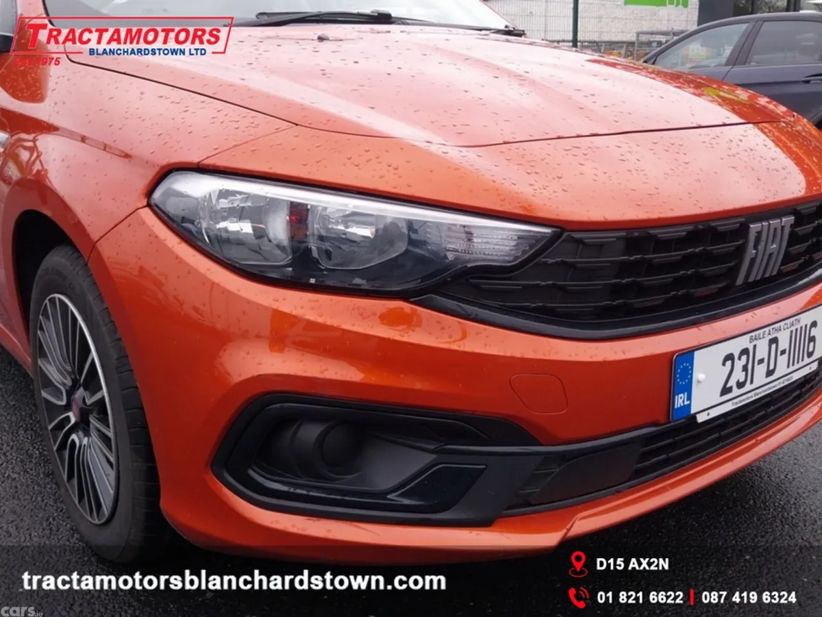 Fiat Tipo Hatchback, Petrol, 2023, Orange