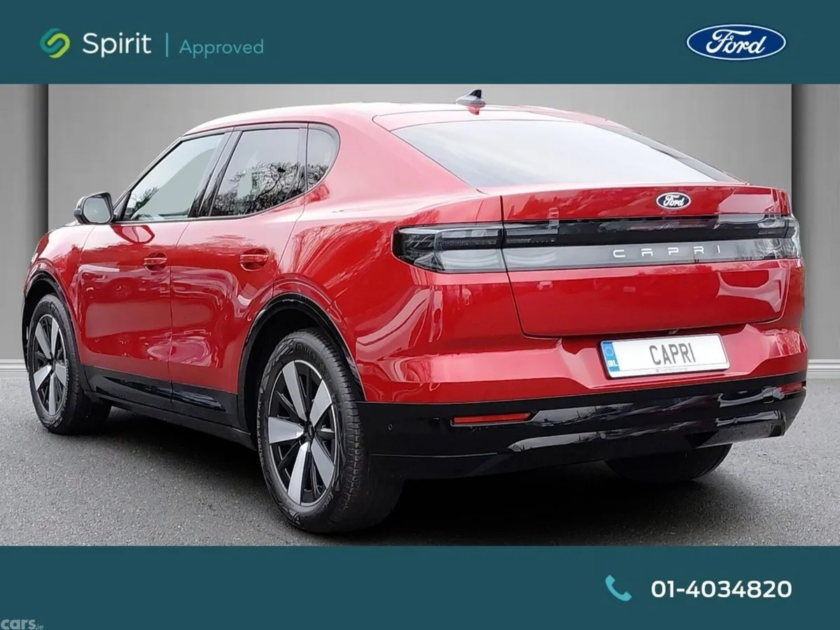 Ford Capri MPV, Electric, 2026, Red