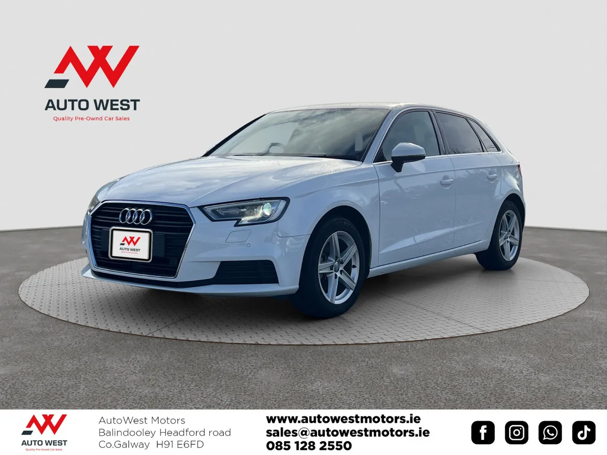 Audi A3 Hatchback, Petrol, 2017, White