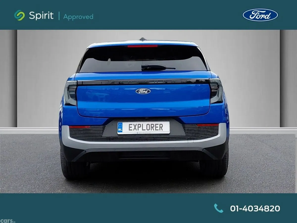 Ford Explorer SUV, Electric, 2026, Blue